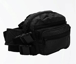 POCHETE DUPLO X PRETO FB221