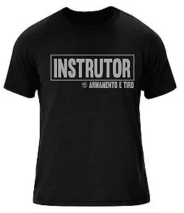 CAMISETA BRFORCE INSTRUTOR PRETA