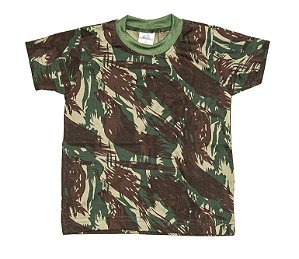 CAMISETA INFANTIL CAMUFLADA DRY FIT