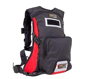 MOCHILA REFIL HIDRATACAO PT/VERMELHO