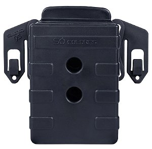 PORTA CARREGADOR DUPLO DE FUZIL SÓ COLDRES (5.56)