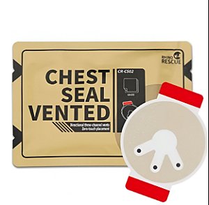 CHEST SEAL VENTED - SELO DE TÓRAX CURATIVO