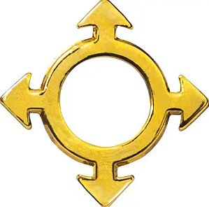 DISTINTIVO DE METAL COMUNICACOES DE GOLA