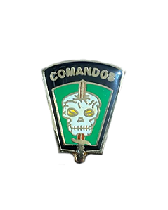 DISTINTIVO DE METAL COMANDOS