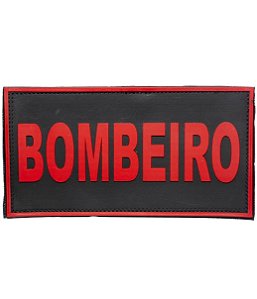 EMBORRACHADO COSTAS BOMBEIRO PRETO/VERMELHO