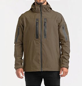 JAQUETA INVICTUS RAIN VERDE