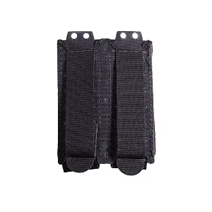 PORTA CARREGADOR DE PISTOLA MODULAR DUPLO - LINHA STANDARD PRETO