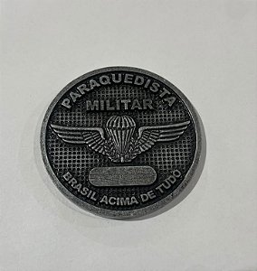 MOEDA CONDECORATIVA - PARAQUEDISTA