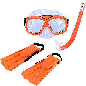 KIT DIVER LARANJA - INFANTIL