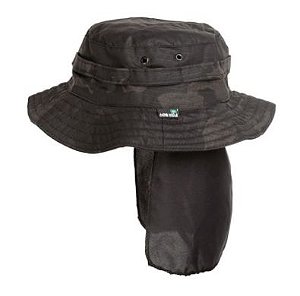 CHAPEU BOONIE HAT MULTICAM BLACK - COM ABA