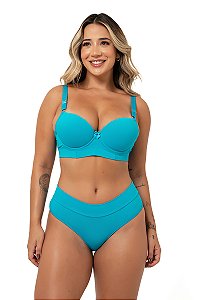Conjunto de Lingerie Fatalle com Bojo e Calcinha Cintura Alta