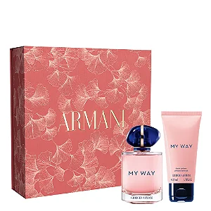 KIT COFFRET MY WAY by GIORGIO ARMANI FEMININO Eau de Parfum - EDP 90ml + SHOWER GEL 50ml