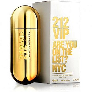212 VIP by CAROLINA HERRERA FEMININO Eau de Parfum - 80ml