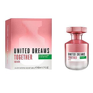 UNITED DREAMS TOGETHER BENETTON FEMININO Eau de Toillete - 80ml