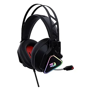 Fone Headset Gamer Redragon Cadmus H370, USB, Preto