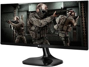 Monitor Gamer LG 25UM58G-P.AWZ 25” LED IPS - Full HD HDMI 75Hz 1ms