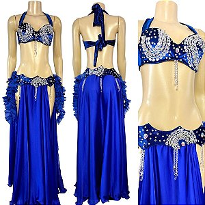 [Encomenda 45 Dias] Traje Plus Size Dança do Ventre Rico