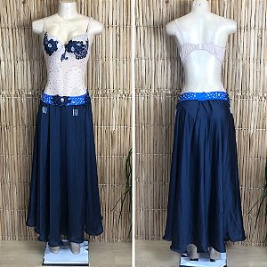 Dança do Ventre Traje Bordado Completo com Body - G44 - Pronta Entrega - TC-BODY69