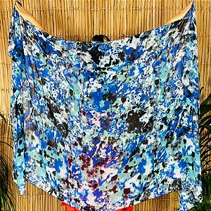Véu de Chiffon Estampado Dança do Ventre - VEU-CHI-18