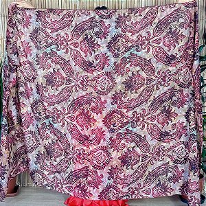 Véu de Chiffon Estampado Dança do Ventre - VEU-CHI-23