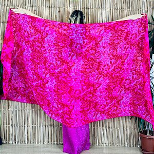 Véu de Chiffon Estampado Dança do Ventre - VEU-CHI-25