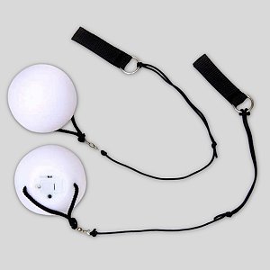 Par Poi LED Multicor Bolas Malabares | Dança do ventre- PPLM