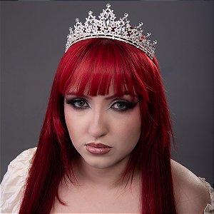 Tiara Coroa Luxo com Cristas Dança do Ventre | Cigana- TC06