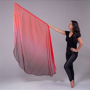 Bandeira Degradê Unidade Com Vareta Dança do Ventre - Pronta Entrega- BD-PE07
