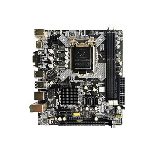 Placa Mãe Duex DXH81Z, Chipset Intel H81, LGA 1150, DDR3, OEM