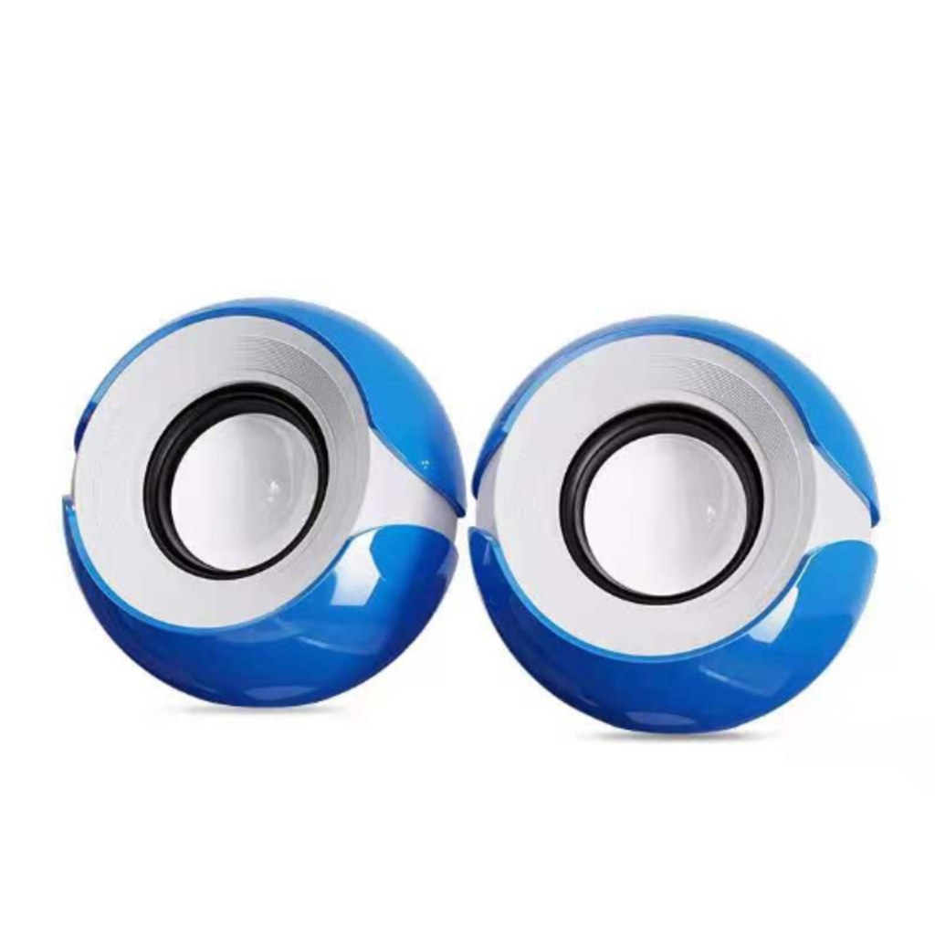 Caixa de Som para PC e Notebook, Mini Digital Speaker DP-06A - Azul
