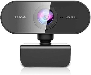 WebCam Full HD 1080P com Microfone, USB