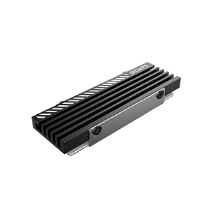Dissipador de Calor para SSD M2 NVme 2280 PCYES, Heat Shield - PHS2280BK
