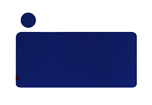 Mouse Pad Gamer PCYES Desk Mat Exclusive Indigo Blue 800x400mm - PMPEXIB