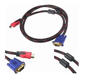 Cabo HDMI para VGA (Não é conversor)