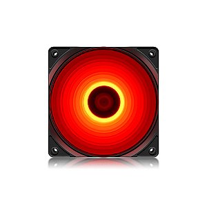 Cooler FAN Deepcool 120mm Led Vermelho - RF120R DP-FLED-RF120-RD