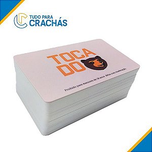 1000 Cartões Com Chip de Proximidade 125khz + Impressão 4x4 Frente e Verso + Laminação Cristal (R$ 4,90 por unidade)