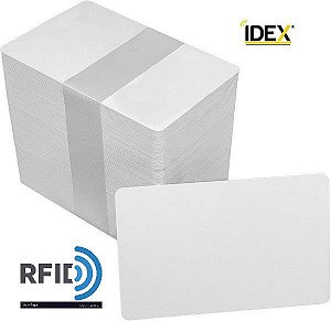 Cartão de Proximidade RFID Idex 125Khz Tipo Iso Pct 100 Unidades