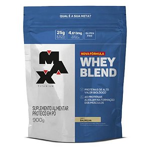 Whey Blend Baunilha 900 g - MAX TITANIUM