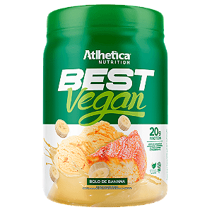 Best Vegan Bolo de Banana 500G - Atlhetica Nutrition