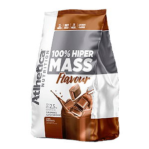 100% Hiper Mass Flavour Chocolate 2,5kg - ATLHETICA