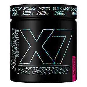 X7 Pre Workout Pink Lemonade 300g - Atlhetica