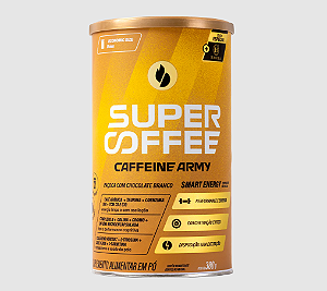 Supercoffee Paçoca com Chocolate Branco 3.0 380g - Caffeine Army