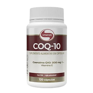 Coenzima Q10 120 Capsulas 200mg - VITAFOR