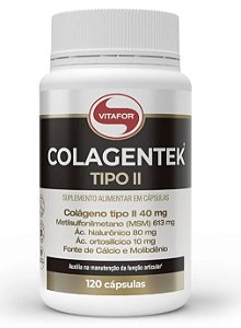 Colagentek Tipo Ii 120caps - Vitafor