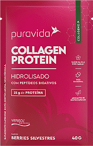 Collagen Protein Berries Silvestres Sache 40g - Puravida