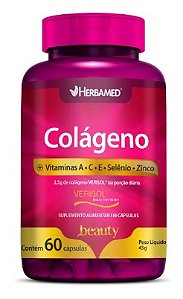 Colageno Verisol Vit E 60cps - Herbamed