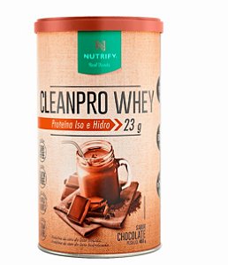 Clean Pro Whey Cacau 450g - Nutrify