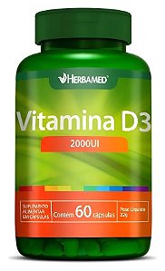 D-vita 2000ui D3 60caps - Herbamed