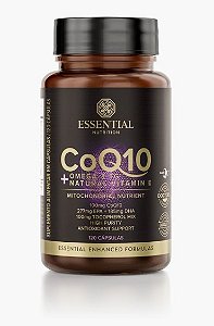 Coq10 + Omega 3 + Vit E 120caps - Essential