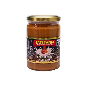 Doce De Leite Com Cafe 400g - Tatitania